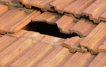 roof repair Horsedowns, Cornwall